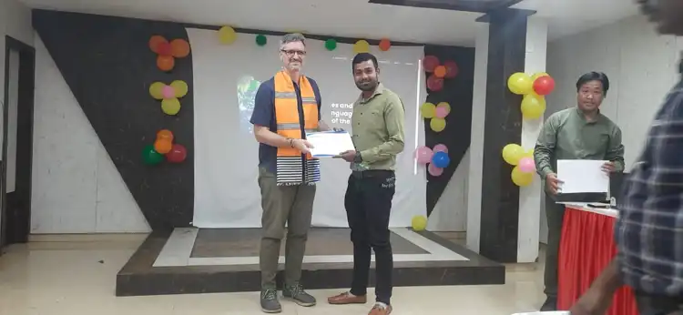 CERTIFICATE RECEIVING